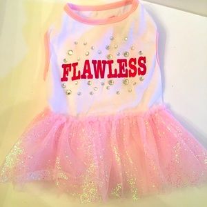 MED sparkle flawless pet dress